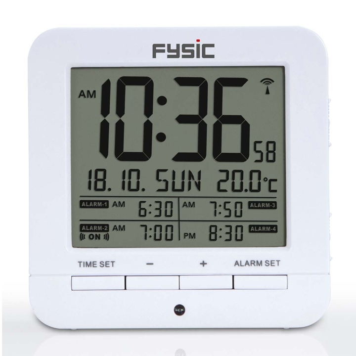 Fysic Digitale wekker met temperatuurweergave in de groep HUISHOUDEN & TUIN / Horloges & Tellers / Wekkers bij TP E-commerce Nordic AB (D32243)