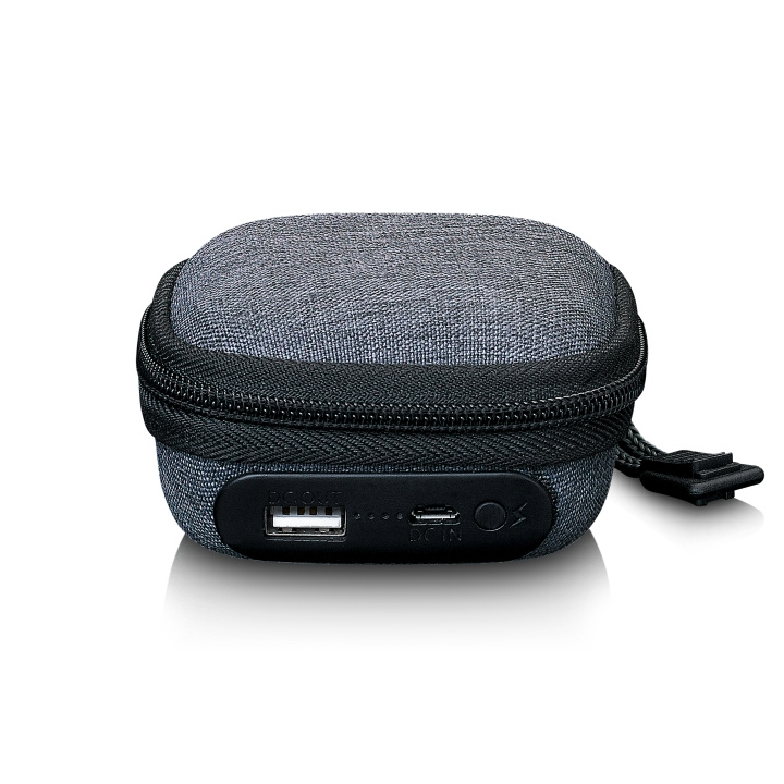 Lenco Koffer met ingebouwde powerbank Grijs in de groep HOME ELECTRONICS / Audio & Beeld / Koptelefoon & Accessoires / Accessoires bij TP E-commerce Nordic AB (D32346)