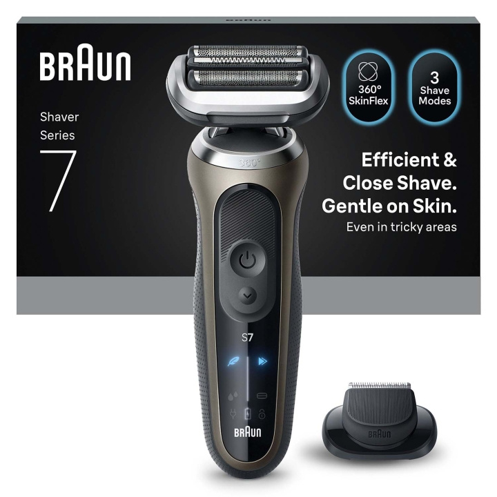 Braun Series 7 elektrisch scheerapparaat 72-C1200s in de groep BEAUTY & HEALTH / Haar & Styling / Scheren & Trimmen / Scheerapparaten bij TP E-commerce Nordic AB (D32474)