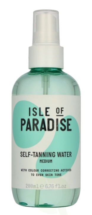 Isle of Paradise Self-Tanning Water 200 ml Medium in de groep BEAUTY & HEALTH / Huidsverzorging / Zonnebank / Bruin zonder zon bij TP E-commerce Nordic AB (D32527)