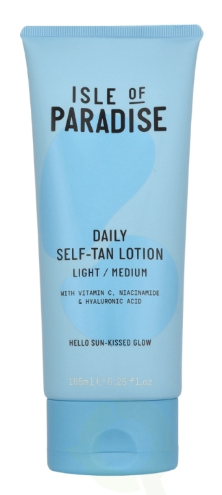 Isle of Paradise Daily Seft-Tan Lotion 185 ml Light/Medium in de groep BEAUTY & HEALTH / Huidsverzorging / Zonnebank / Bruin zonder zon bij TP E-commerce Nordic AB (D32529)