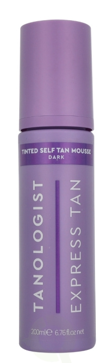 Tanologist Tinted Self Tan Mousse Express Tan 200 ml Dark in de groep BEAUTY & HEALTH / Huidsverzorging / Zonnebank / Bruin zonder zon bij TP E-commerce Nordic AB (D32532)