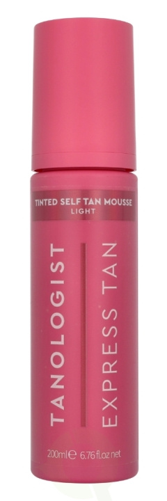 Tanologist Tinted Self Tan Mousse Express Tan 200 ml Light in de groep BEAUTY & HEALTH / Huidsverzorging / Zonnebank / Bruin zonder zon bij TP E-commerce Nordic AB (D32534)