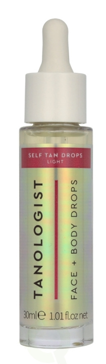 Tanologist Self Tan Drops Face + Body Drops 30 ml Light in de groep BEAUTY & HEALTH / Huidsverzorging / Zonnebank / Bruin zonder zon bij TP E-commerce Nordic AB (D32540)