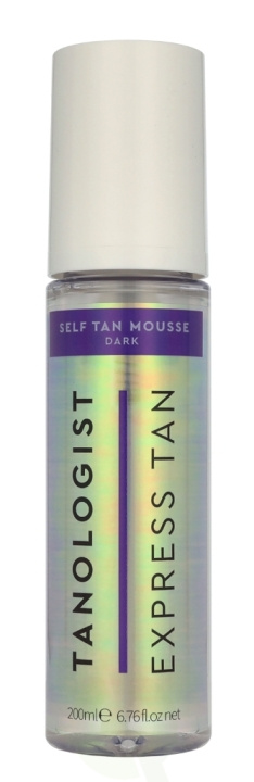 Tanologist Self Tan Mousse Express Tan 200 ml Dark in de groep BEAUTY & HEALTH / Huidsverzorging / Zonnebank / Bruin zonder zon bij TP E-commerce Nordic AB (D32545)