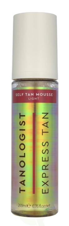 Tanologist Self Tan Mousse Express Tan 200 ml Light in de groep BEAUTY & HEALTH / Huidsverzorging / Zonnebank / Bruin zonder zon bij TP E-commerce Nordic AB (D32547)