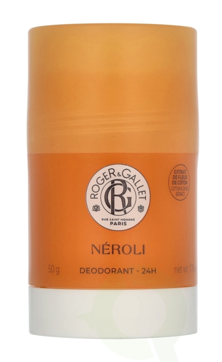 Roger & Gallet Neroli Deodorant Stick 24H 50 g in de groep BEAUTY & HEALTH / Geuren & Parfum / Deodorant / Deodorant voor mannen bij TP E-commerce Nordic AB (D32548)