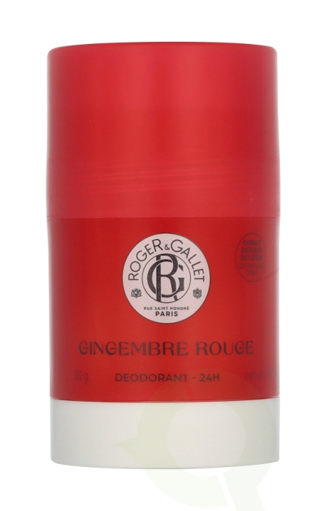 Roger & Gallet Red Ginger Deodorant Stick 24H 50 g in de groep BEAUTY & HEALTH / Geuren & Parfum / Deodorant / Deodorant voor mannen bij TP E-commerce Nordic AB (D32550)