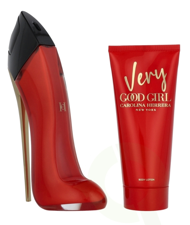 Carolina Herrera Very Good Girl Giftset 180 ml Edp Spray 80 ml/Body Lotion 100ml in de groep BEAUTY & HEALTH / Cadeausets / Cadeausets voor haar bij TP E-commerce Nordic AB (D32561)