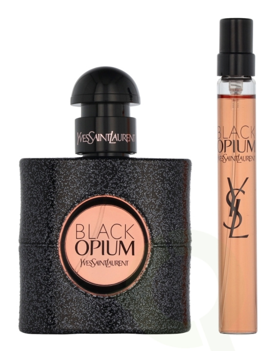Yves Saint Laurent YSL Black Opium Giftset 40 ml Edp Spray 30ml/Edp Spray 10ml in de groep BEAUTY & HEALTH / Cadeausets / Cadeausets voor haar bij TP E-commerce Nordic AB (D32619)