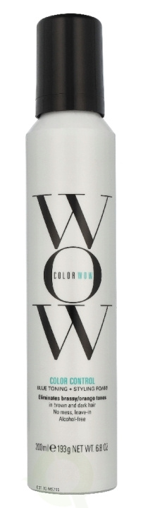 Color Wow Color Control Blue Toning + Styling Foam 200 ml in de groep BEAUTY & HEALTH / Haar & Styling / Haarverzorging / Haarverf bij TP E-commerce Nordic AB (D32727)