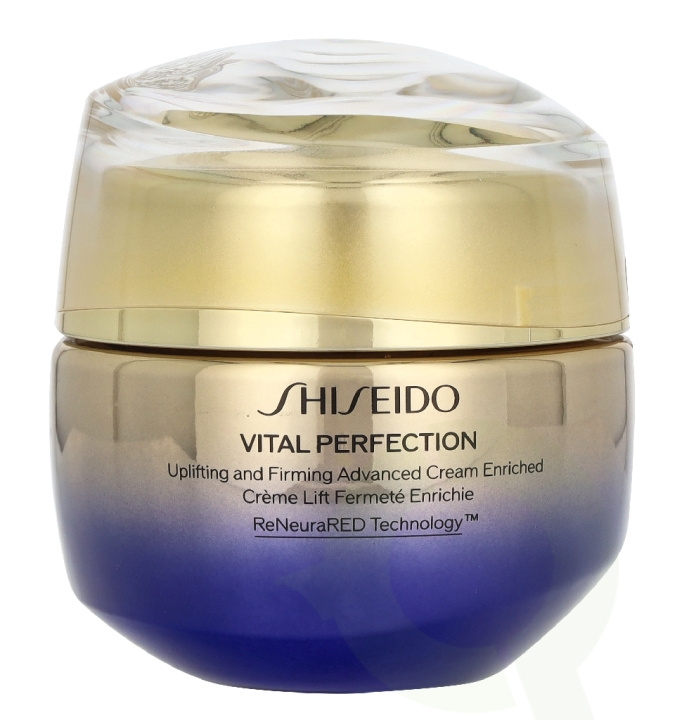 Shiseido Vital Perfection Uplifting and Firming Advanced Cream Enriched 50 ml in de groep BEAUTY & HEALTH / Huidsverzorging / Gezicht / Dagcrème bij TP E-commerce Nordic AB (D32736)