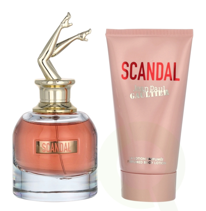 J.P. Gaultier Scandal Giftset 125 ml Edp Spray 50ml/Body Lotion 75ml in de groep BEAUTY & HEALTH / Cadeausets / Cadeausets voor haar bij TP E-commerce Nordic AB (D32987)