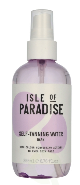 Isle of Paradise Self-Tanning Water 200 ml Dark in de groep BEAUTY & HEALTH / Huidsverzorging / Zonnebank / Bruin zonder zon bij TP E-commerce Nordic AB (D33020)