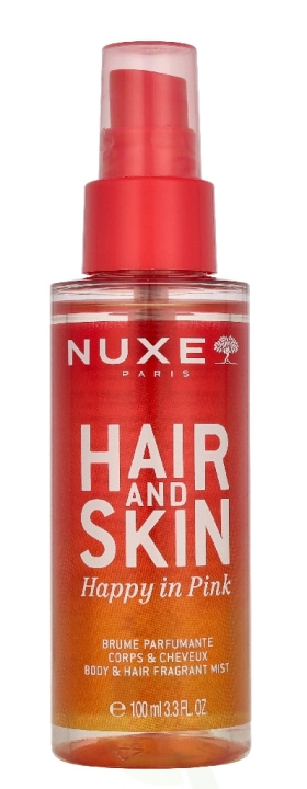 Nuxe Hair & Skin Happy In Pink Body Mist 100 ml in de groep BEAUTY & HEALTH / Huidsverzorging / Lichaamsverzorging / Body mist bij TP E-commerce Nordic AB (D33047)