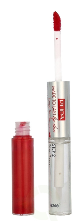 Pupa Milano Pupa Made to Last Lip Duo Lipstick 8 ml #006 Fire Red in de groep BEAUTY & HEALTH / Makeup / Lippen / Lippenstift bij TP E-commerce Nordic AB (D33194)