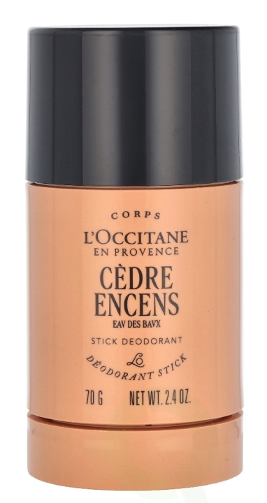L\'Occitane Cedre Encens Deo Stick 70 g in de groep BEAUTY & HEALTH / Geuren & Parfum / Deodorant / Deodorant voor vrouwen bij TP E-commerce Nordic AB (D33208)