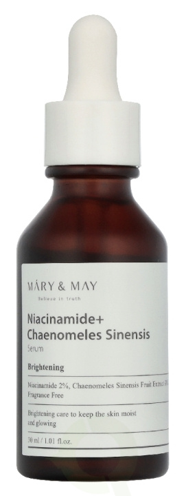 Mary & May Niacinamide + Chaenomeles Sinensis Serum 30 ml in de groep BEAUTY & HEALTH / Huidsverzorging / Gezicht / Huidserum bij TP E-commerce Nordic AB (D33232)