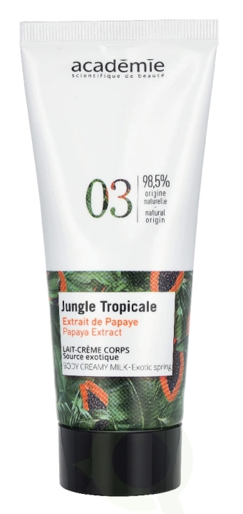 Academie Jungle Tropicale Body Cream Milk Exotic Spring 100 ml in de groep BEAUTY & HEALTH / Huidsverzorging / Lichaamsverzorging / Body lotion bij TP E-commerce Nordic AB (D33296)