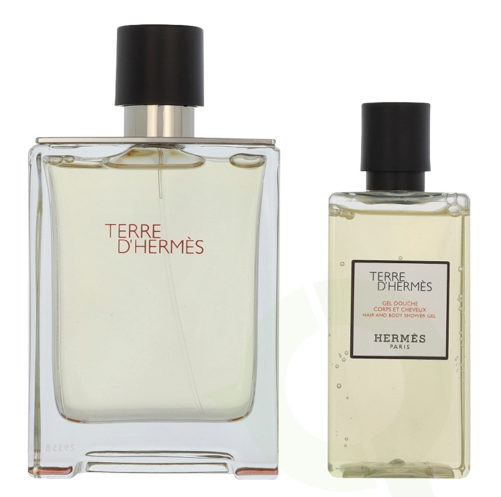 Hermes Terre D\'Hermes Giftset 180 ml Edt Spray 100ml/Shower Gel 80ml in de groep BEAUTY & HEALTH / Cadeausets / Cadeausets voor haar bij TP E-commerce Nordic AB (D33314)