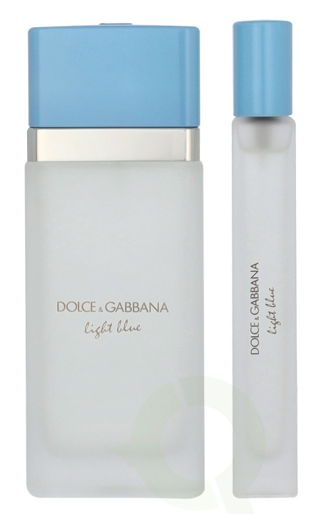 Dolce & Gabbana Light Blue Pour Femme Giftset 60 ml Edt Spray 50ml/Edt Spray 10ml in de groep BEAUTY & HEALTH / Geuren & Parfum / Parfum / Parfum voor haar bij TP E-commerce Nordic AB (D33315)