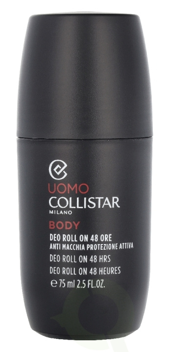 Collistar Uomo Body Deo Roll On 48HRS 75 ml in de groep BEAUTY & HEALTH / Geuren & Parfum / Deodorant / Deodorant voor vrouwen bij TP E-commerce Nordic AB (D33328)
