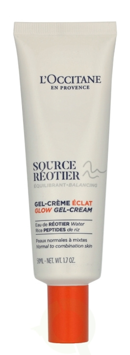 L\'Occitane Source Reotier Glow Gel-Cream 50 ml in de groep BEAUTY & HEALTH / Huidsverzorging / Gezicht bij TP E-commerce Nordic AB (D33381)