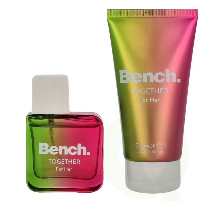 Bench Together For Her Giftset 105 ml Edt Spray 30ml/Shower Gel 75ml in de groep BEAUTY & HEALTH / Cadeausets / Cadeausets voor haar bij TP E-commerce Nordic AB (D33418)