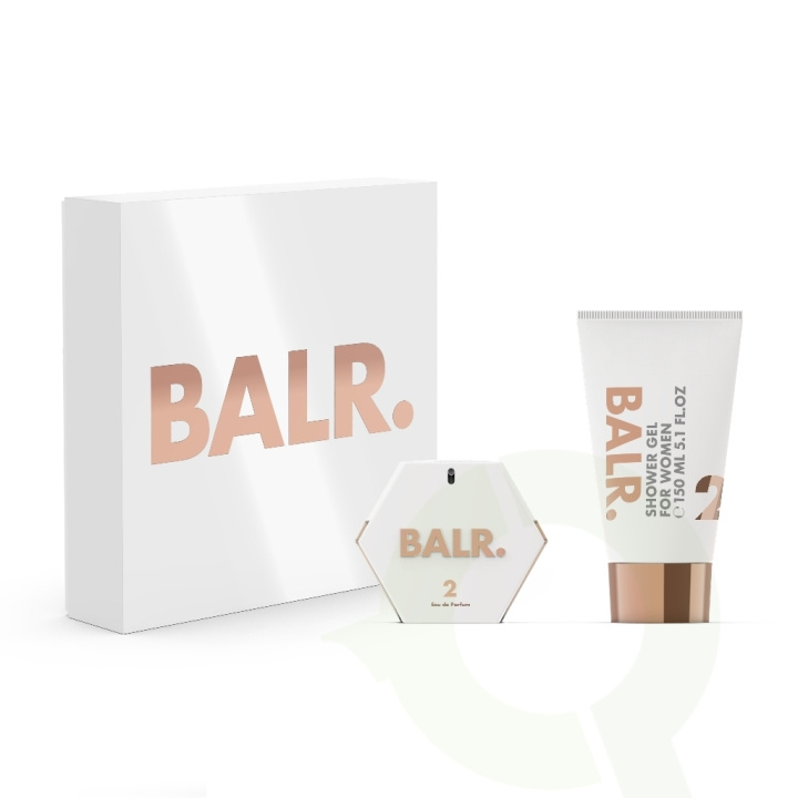 Balr. 2 FOR WOMEN Giftset 200 ml Holidays 21-22 - Edp Spray 50 ml/Shower Gel 150ml in de groep BEAUTY & HEALTH / Cadeausets / Cadeausets voor haar bij TP E-commerce Nordic AB (D33440)