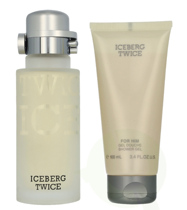 Iceberg Twice Pour Homme Giftset 225 ml Edt Spray 125ml/Shower Gel 100ml in de groep BEAUTY & HEALTH / Geuren & Parfum / Parfum / Parfum voor hem bij TP E-commerce Nordic AB (D33441)