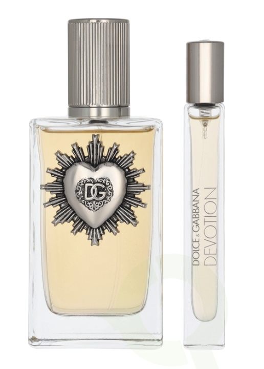 Dolce & Gabbana Devotion For Men Giftset 110 ml Edp Spray 100ml/Edp Spray 10ml in de groep BEAUTY & HEALTH / Geuren & Parfum / Parfum / Parfum voor hem bij TP E-commerce Nordic AB (D33452)