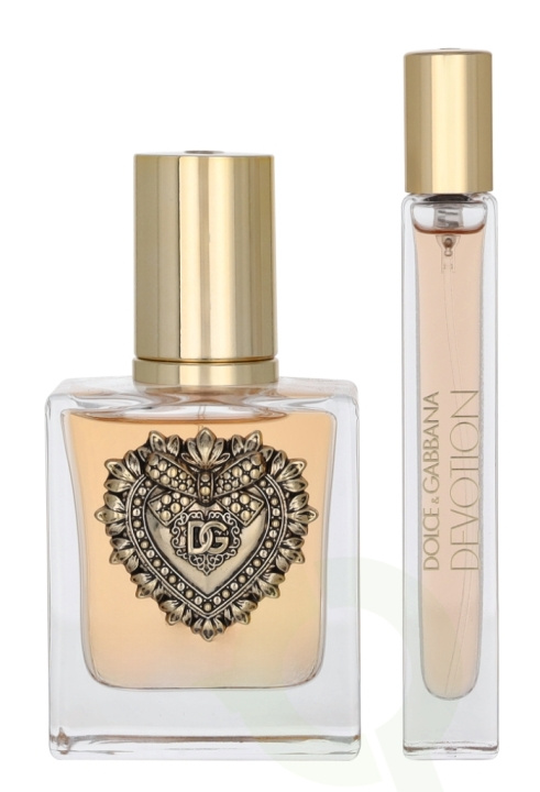 Dolce & Gabbana Devotion Giftset 60 ml Edp Spray 50ml/Edp Spray Pen 10ml in de groep BEAUTY & HEALTH / Geuren & Parfum / Parfum bij TP E-commerce Nordic AB (D33453)