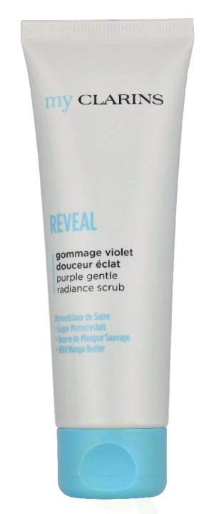 Clarins My Clarins Purple Gentle Radiance Scrub 50 ml in de groep BEAUTY & HEALTH / Huidsverzorging / Gezicht / Schoonmaak bij TP E-commerce Nordic AB (D33464)