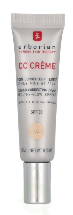 Erborian CC Cream 15 ml Porcelaine in de groep BEAUTY & HEALTH / Huidsverzorging / Gezicht / Dagcrème bij TP E-commerce Nordic AB (D33517)