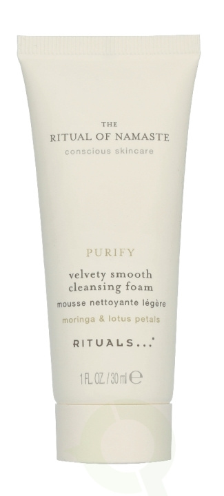 Rituals Namaste Velvety Smooth Cleansing Foam 30 ml in de groep BEAUTY & HEALTH / Huidsverzorging / Gezicht / Schoonmaak bij TP E-commerce Nordic AB (D33520)