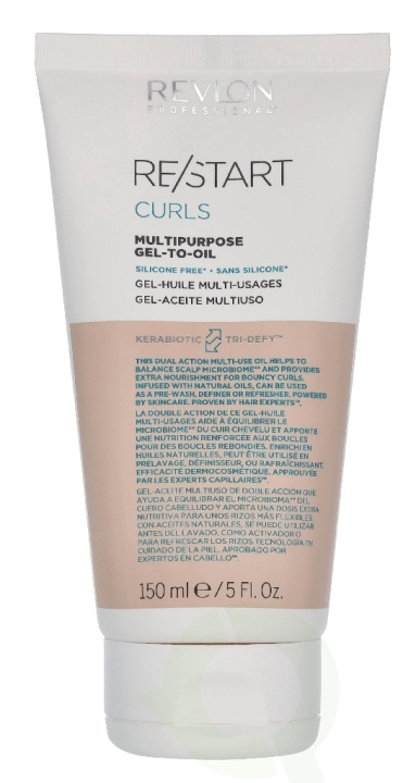 Revlon Re/Start Curls Multipurpose Get-To-Oil 150 ml in de groep BEAUTY & HEALTH / Huidsverzorging / Gezicht / Gezichtsolie bij TP E-commerce Nordic AB (D33545)