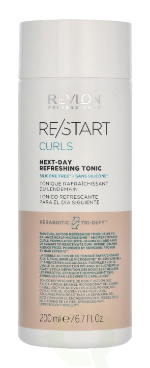 Revlon Re/Start Curls Next-Day Refreshing Tonic 200 ml in de groep BEAUTY & HEALTH / Haar & Styling / Haarverzorging bij TP E-commerce Nordic AB (D33546)