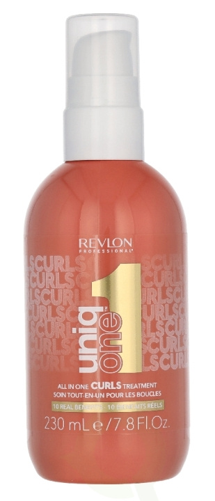 Revlon Uniq One All In One Curls Treatment 230 ml in de groep BEAUTY & HEALTH / Haar & Styling / Haarverzorging bij TP E-commerce Nordic AB (D33547)