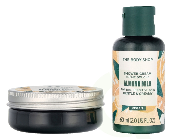 The Body Shop G1 Almond Milk Duo Set 110 ml Shower Cream 60 ml/Body Butter 50ml in de groep BEAUTY & HEALTH / Huidsverzorging / Lichaamsverzorging / Body lotion bij TP E-commerce Nordic AB (D33575)