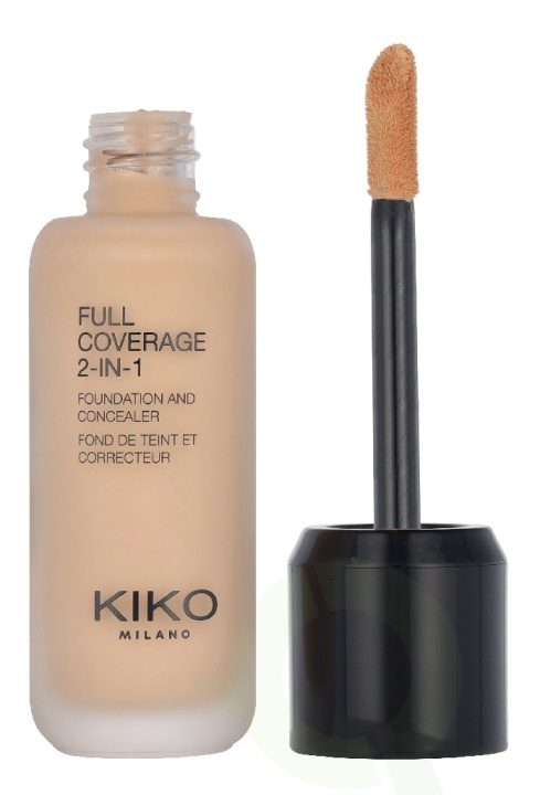 Kiko Milano Full Coverage 2 In 1 Foundation & Concealer 25 ml N10 in de groep BEAUTY & HEALTH / Makeup / Make-up gezicht / Foundation bij TP E-commerce Nordic AB (D33632)