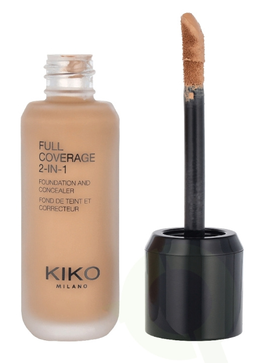 Kiko Milano Full Coverage 2 In 1 Foundation & Concealer 25 ml N65 in de groep BEAUTY & HEALTH / Makeup / Make-up gezicht / Foundation bij TP E-commerce Nordic AB (D33637)