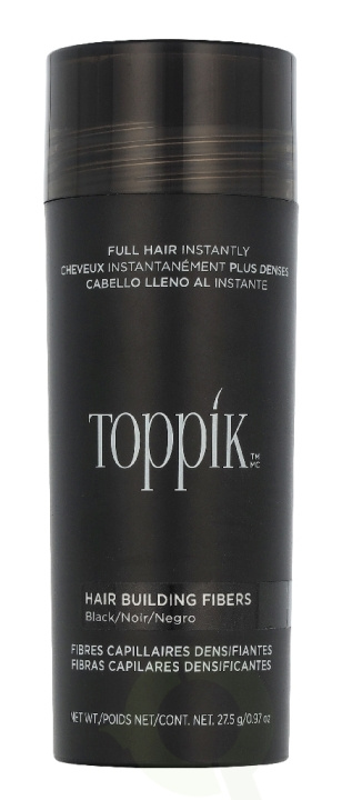 Toppik Hair Building Fibers - Black 27.5 g in de groep BEAUTY & HEALTH / Haar & Styling / Hair styling bij TP E-commerce Nordic AB (D33668)