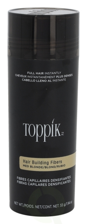 Toppik Hair Building Fibers - Medium Blonde 55 g in de groep BEAUTY & HEALTH / Haar & Styling / Hair styling bij TP E-commerce Nordic AB (D33671)