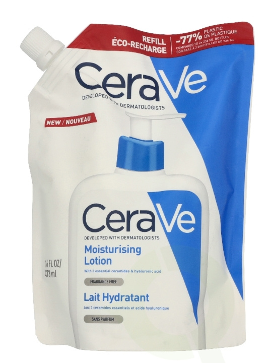 Cerave Moisturising Lotion Eco Refill 473 ml in de groep BEAUTY & HEALTH / Huidsverzorging / Lichaamsverzorging / Body lotion bij TP E-commerce Nordic AB (D33677)
