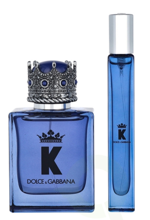 Dolce & Gabbana K Giftset 60 ml Edp Spray 50ml/Edp Travel Spray 10ml in de groep BEAUTY & HEALTH / Cadeausets / Cadeausets voor hem bij TP E-commerce Nordic AB (D33681)