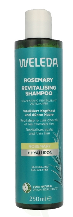 Weleda Rosemary Revitalising Shampoo 250 ml in de groep BEAUTY & HEALTH / Haar & Styling / Haarverzorging / Shampoo bij TP E-commerce Nordic AB (D33708)