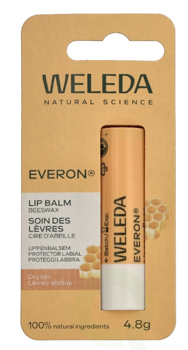 Weleda Everon Lip Balm 4.8 g in de groep BEAUTY & HEALTH / Makeup / Lippen / Lippenbalsem bij TP E-commerce Nordic AB (D33713)