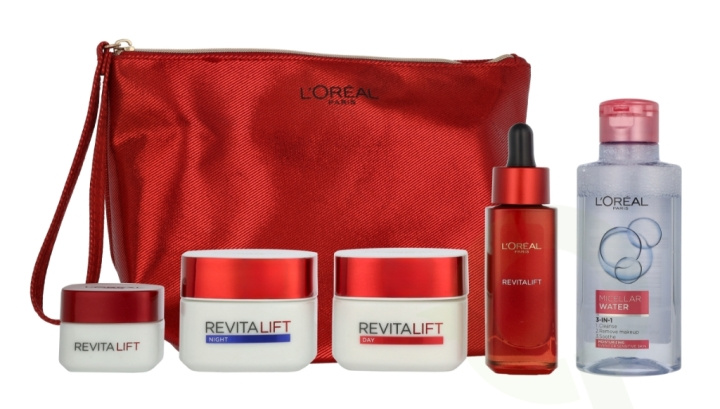 L\'Oreal Revitalift Trex Oap Classic Bag 240 ml Micellar Water 95 ml / Serum 30 ml / Day Cream 50 ml / Night Cream 50 ml / Eye Cream 15 ml in de groep BEAUTY & HEALTH / Huidsverzorging / Gezicht / Dagcrème bij TP E-commerce Nordic AB (D33751)