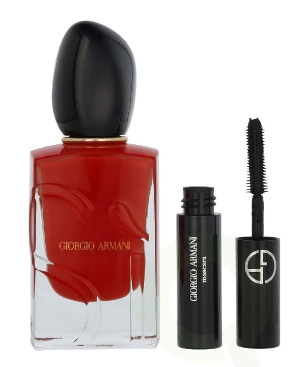 Armani Si Passione Giftset 54 ml Edp Spray 50ml/Vertigo Lift Mascara 4ml in de groep BEAUTY & HEALTH / Geuren & Parfum / Parfum / Parfum voor haar bij TP E-commerce Nordic AB (D33771)