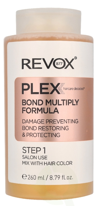 Revox B77 Plex Bond Multiply Formula 260 ml in de groep BEAUTY & HEALTH / Haar & Styling / Haarverzorging / Haarverf bij TP E-commerce Nordic AB (D33819)